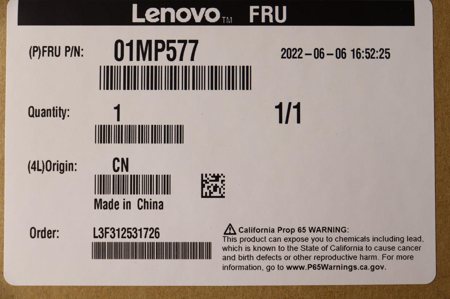 Lenovo Nhs 960Gb 6Gb Sata 2.5-Inch As - 01MP577