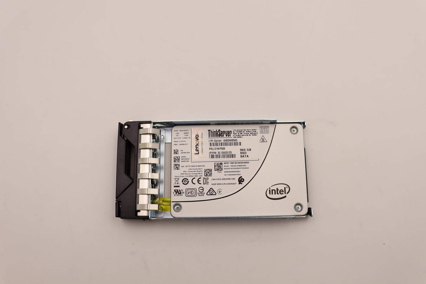 Lenovo Hs 960G Sata 6G 2.5 S4500 Ssd - 01MP599