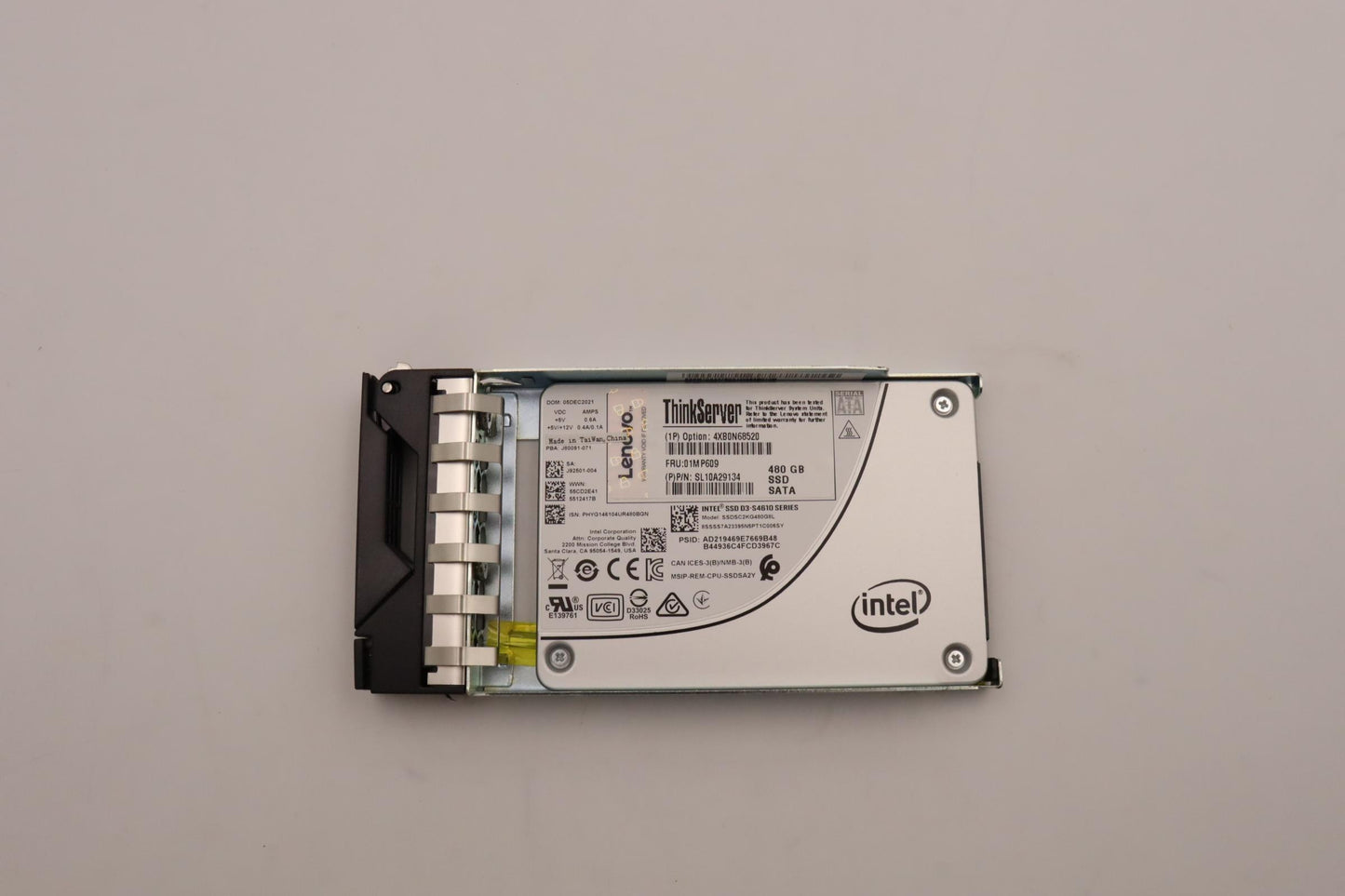 Lenovo Hs 480G Sata 6G 2.5 S4600 Ssd - 01MP609