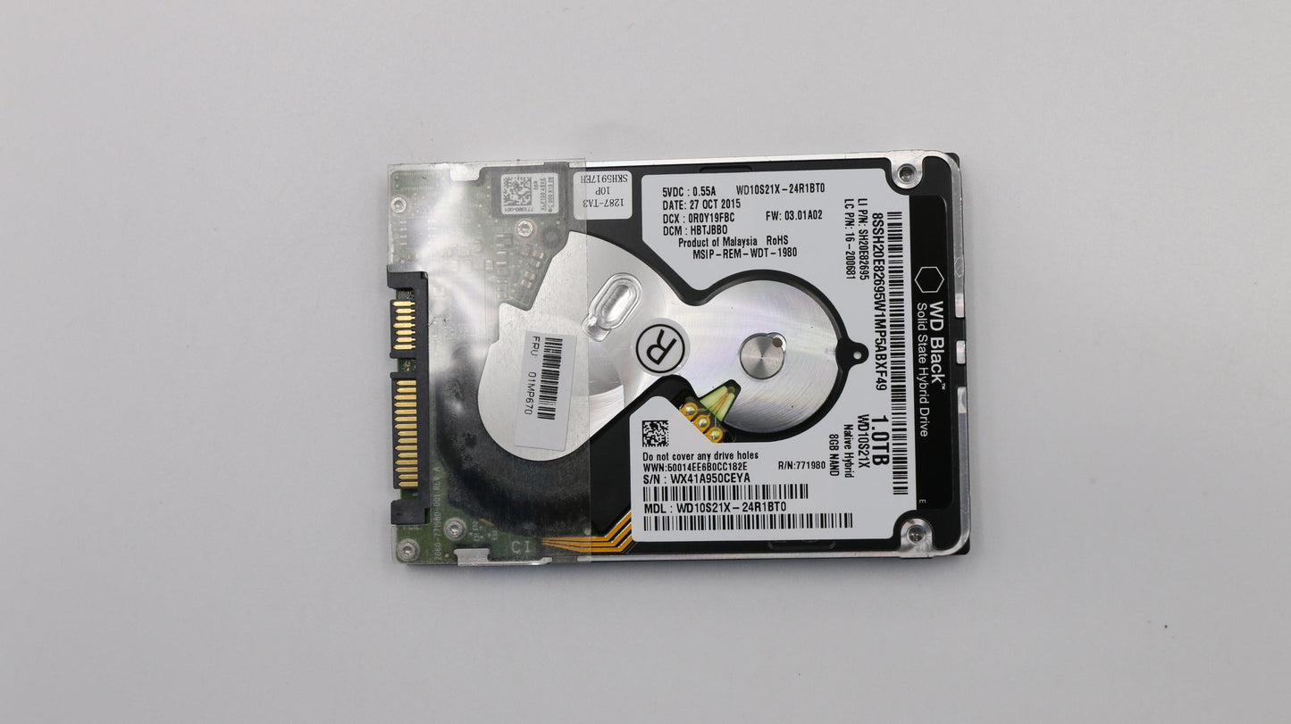 Lenovo Sshd,7Mm,5400Rpm,1Tb+8G,Wd - 01MP670