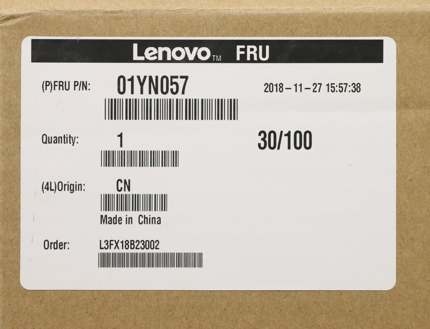 Lenovo 01YN057 Kbdbezelpw Btnbk