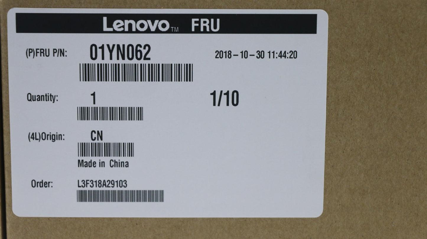 Lenovo (01YN062) Rear Cover for FHD Case, Black