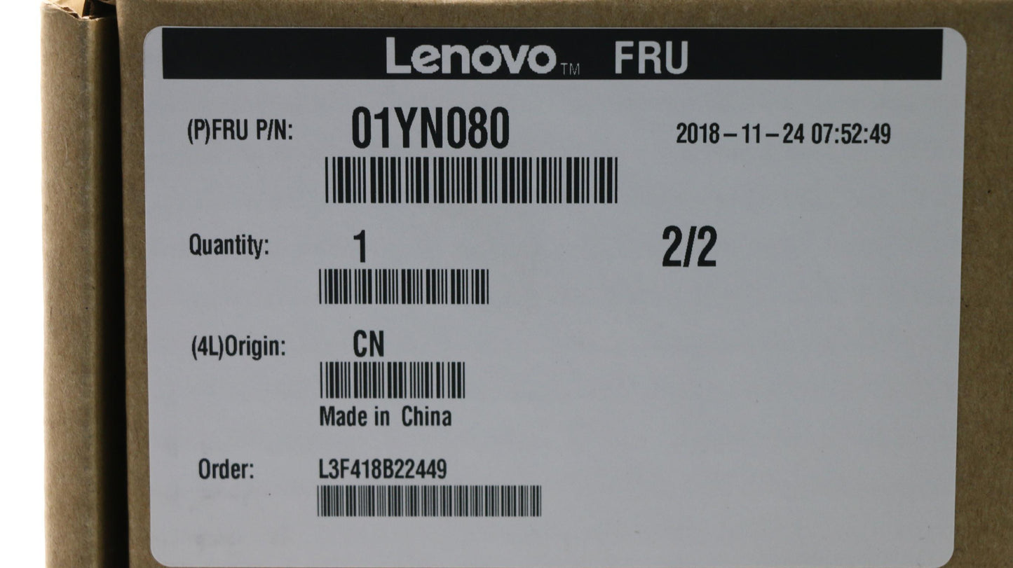 Lenovo 01YN080 Caselcdbezelsheetpfrgbhd