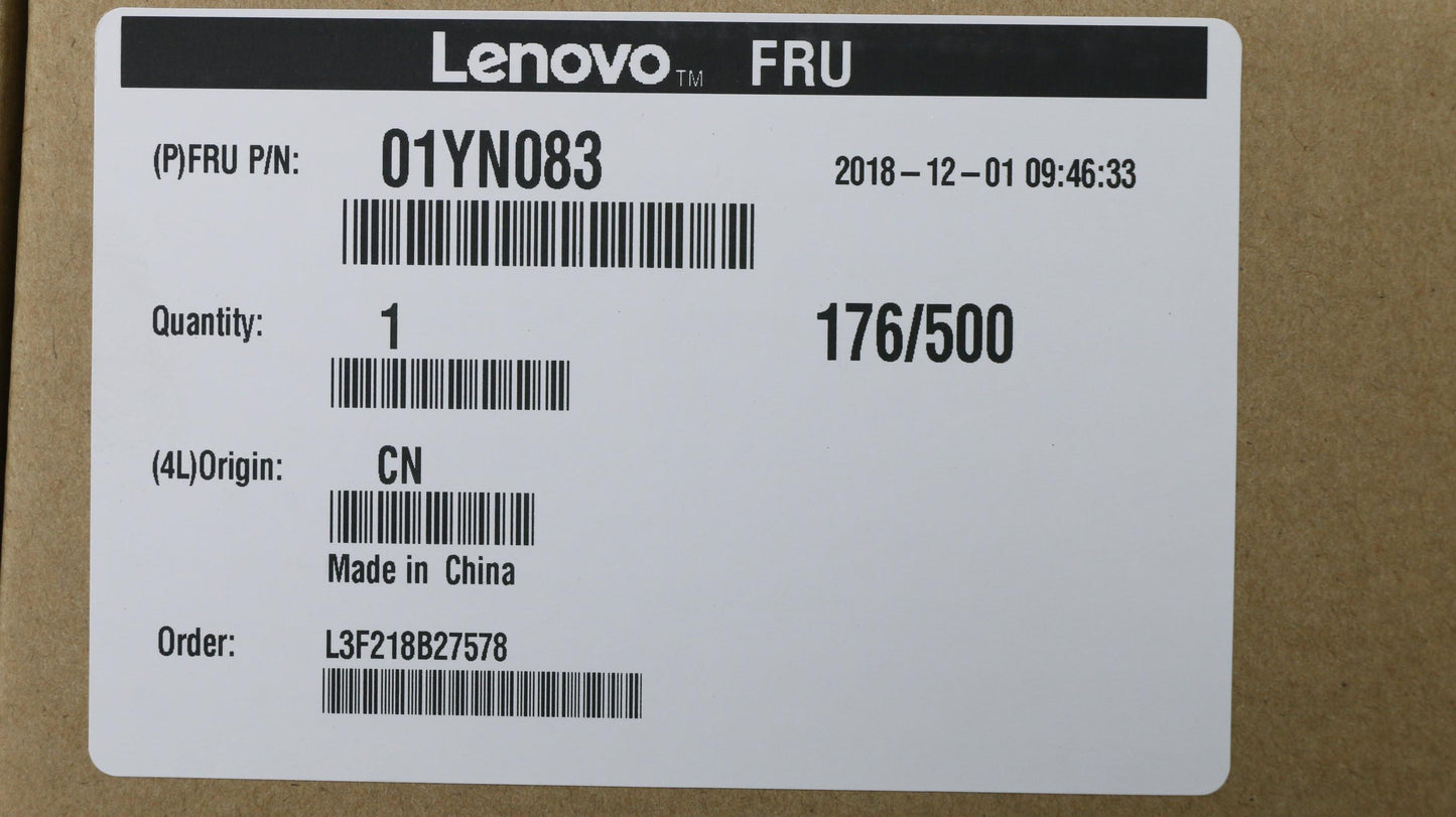 Lenovo 01YN083 Caselcdbezelsheetpfrgbfhd