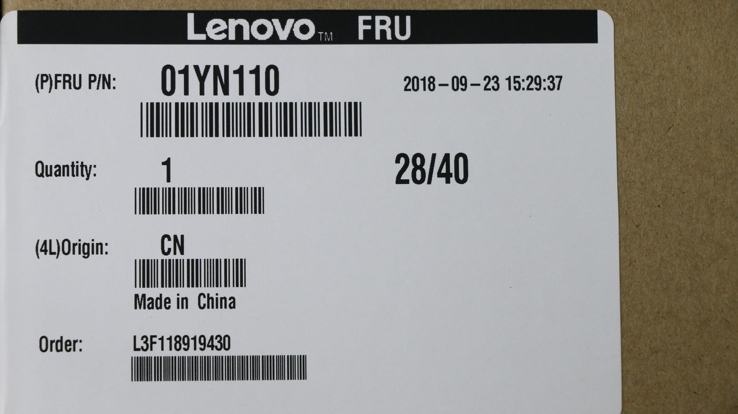 Lenovo 01YN110 Display Ylt 14.0 Fhd Ips Ag Ep