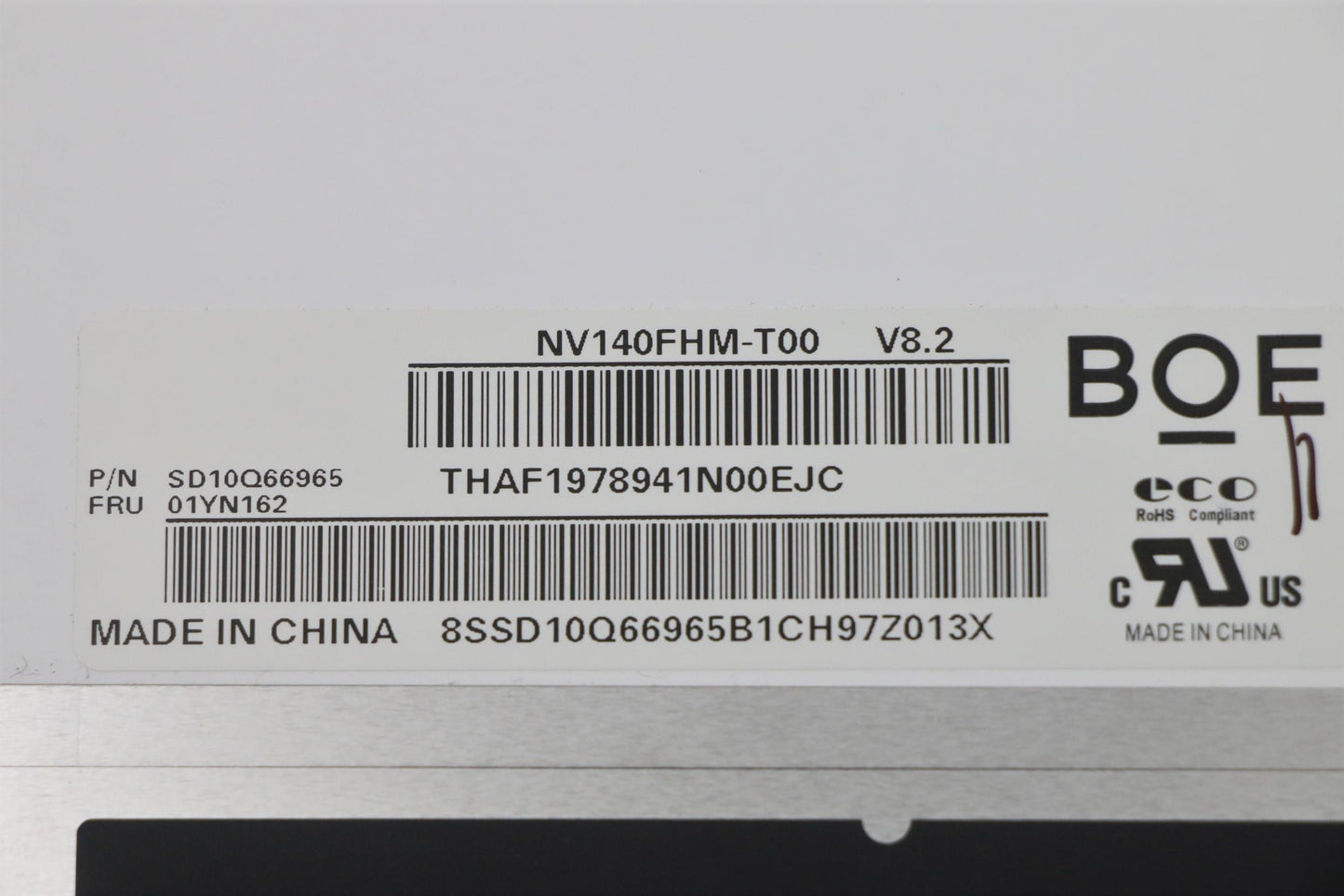 Lenovo Boe 14.0 Fhd Ips Ag Touch - 01YN162