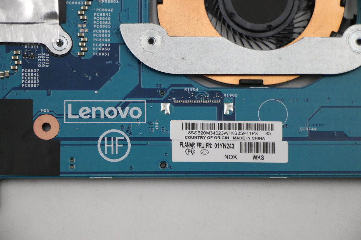 Lenovo 01YN243 Mb Nok I78650U Uhd 16G Ntpm Vp