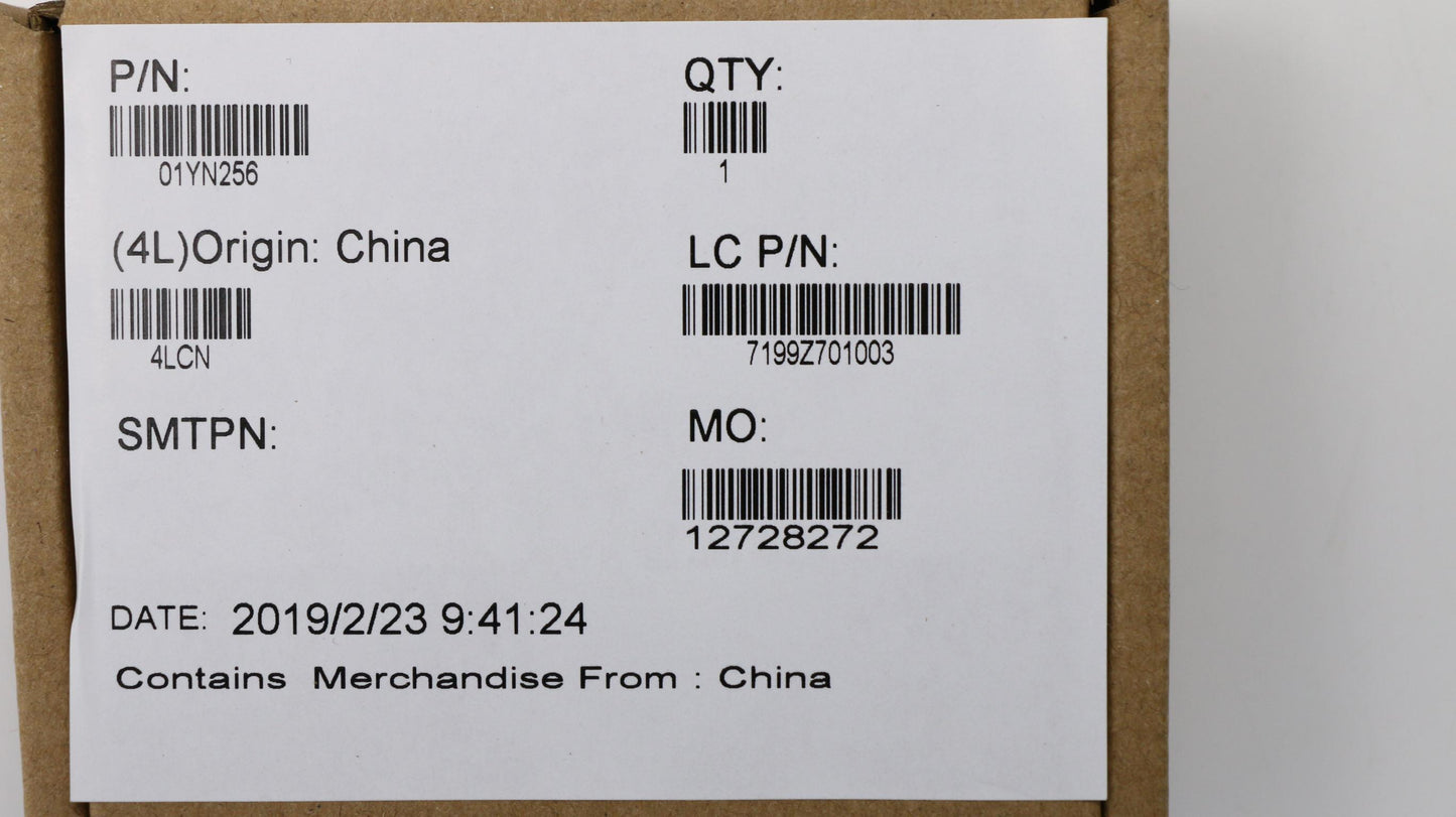 Lenovo Ft491 Cable Fru Scr Cable, Cvi - 01YN256