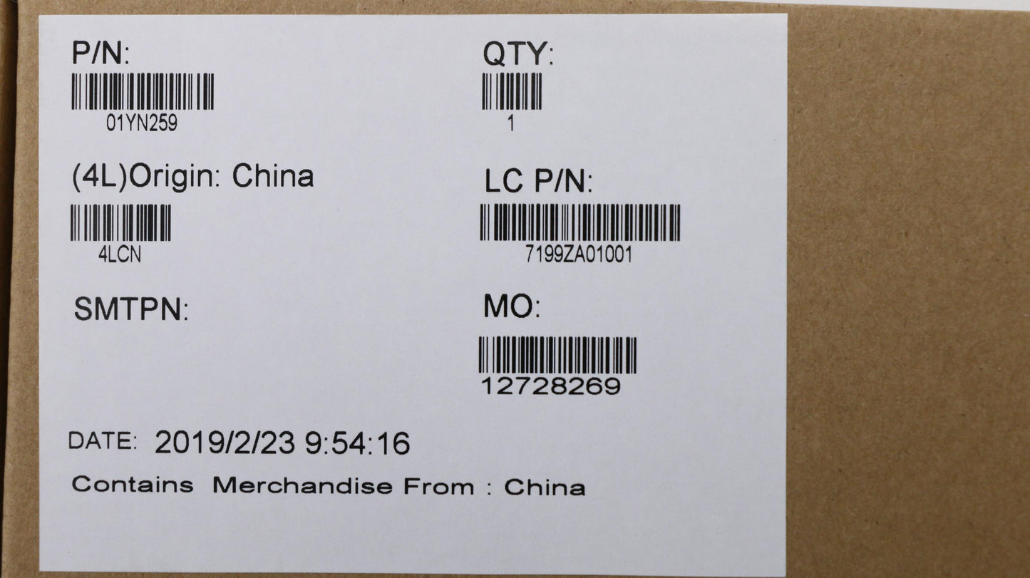 Lenovo Ft491 Log Low Assy Black For_F - 01YN259