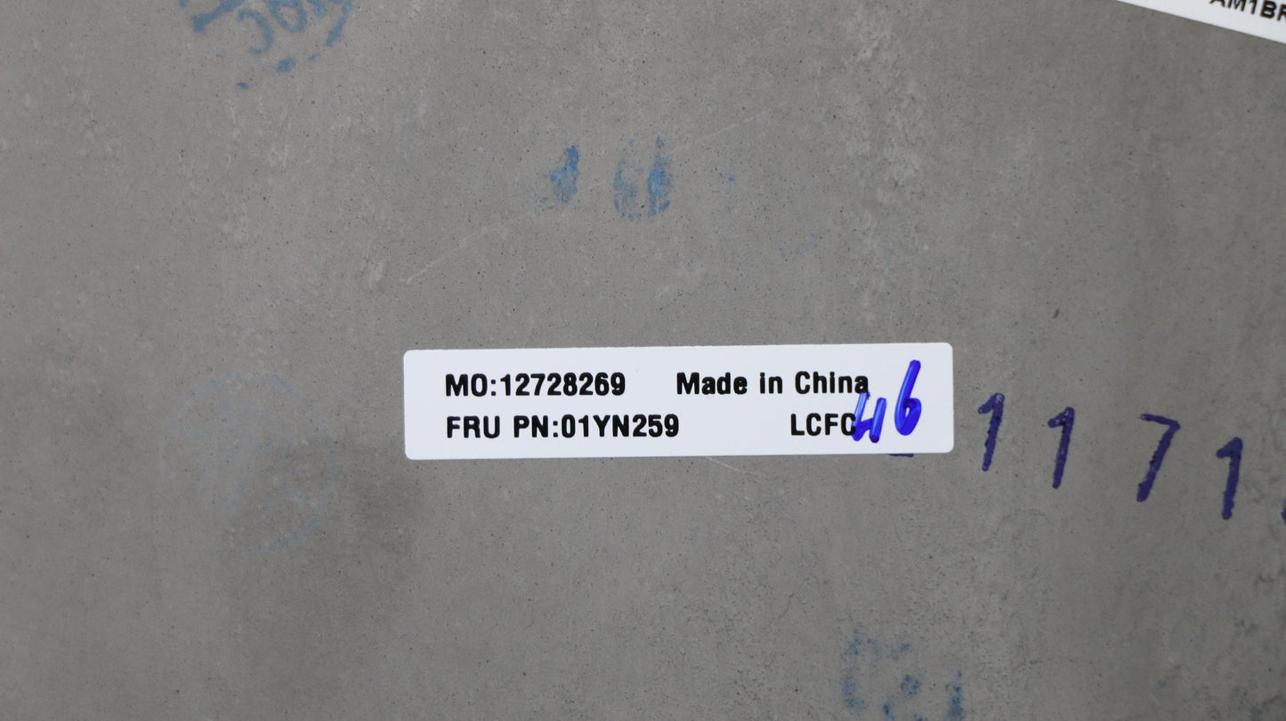 Lenovo Ft491 Log Low Assy Black For_F - 01YN259