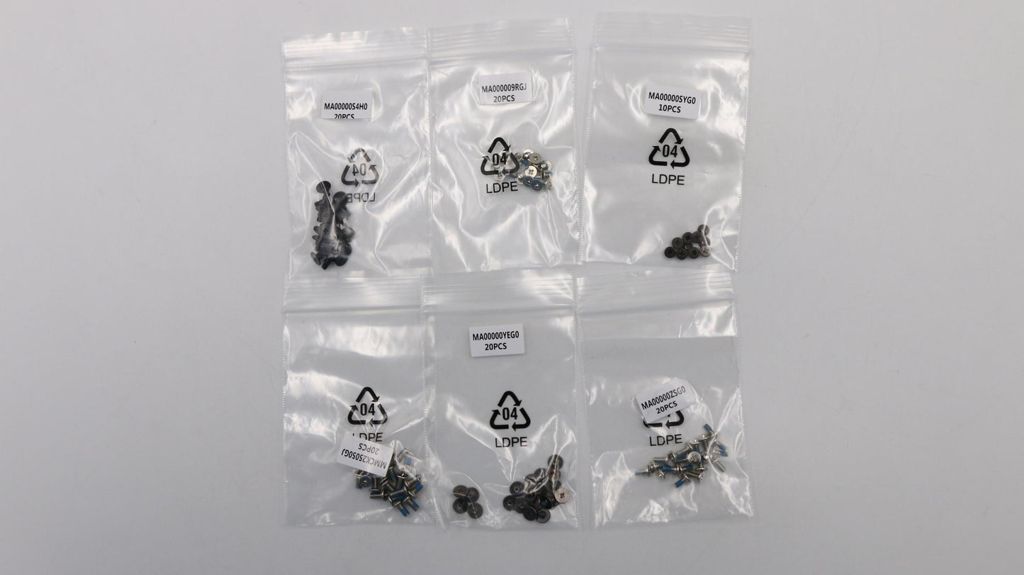 Lenovo Screw Kits _Jazz - 01YN262