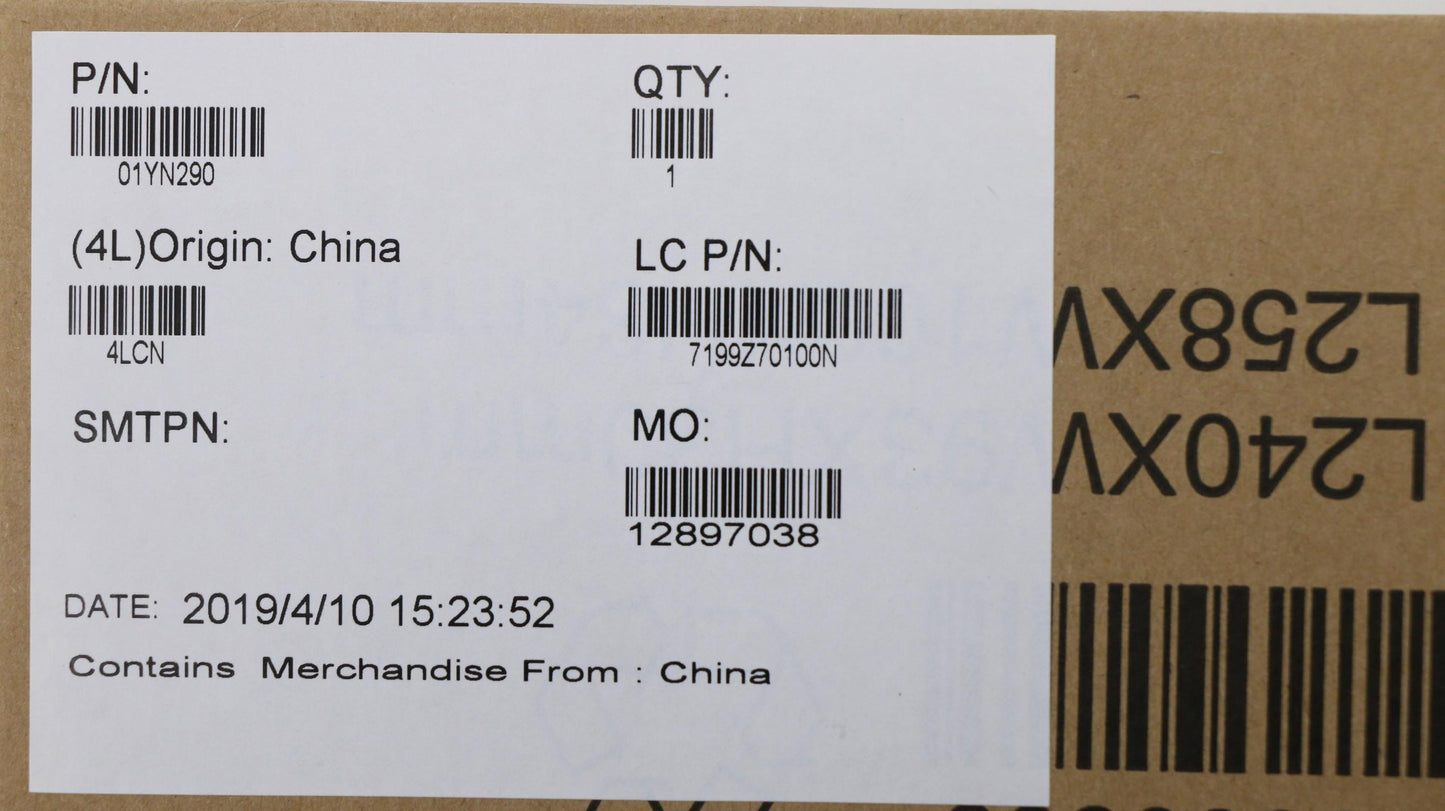 Lenovo Ft491 Cable Ir Camera Std W/Fp - 01YN290