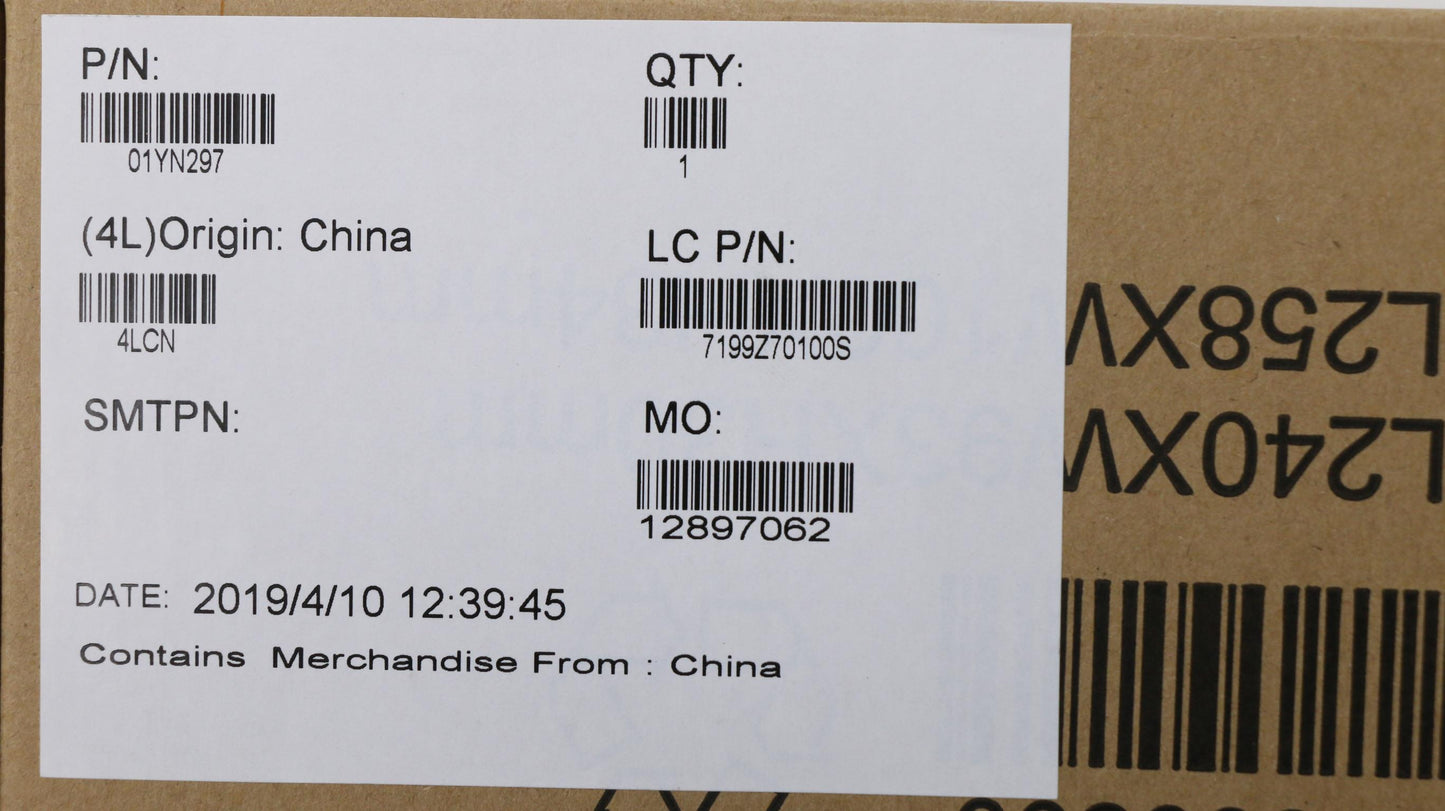 Lenovo Ft491 Cable Ir Camera Cnc Std - 01YN297