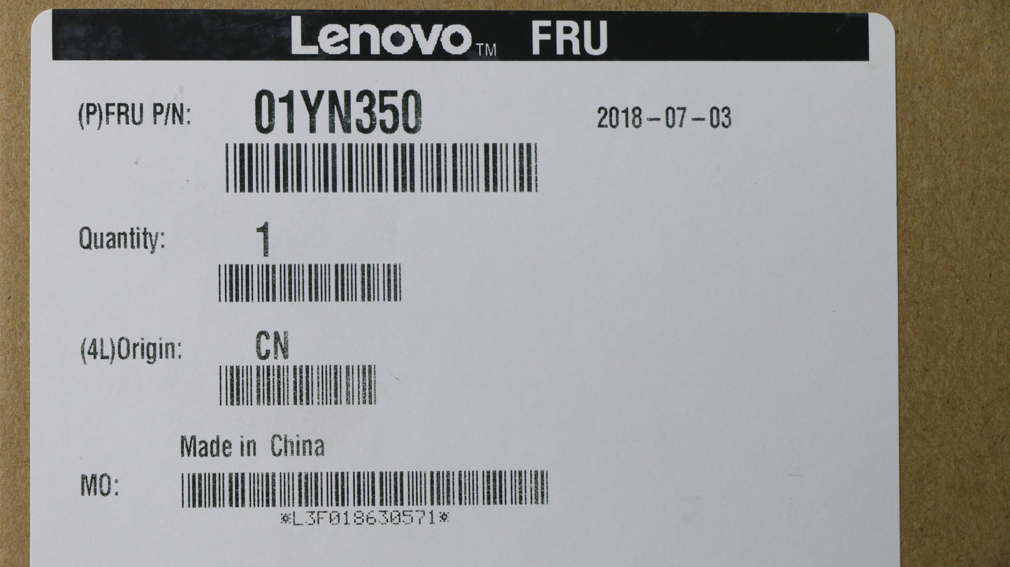 Lenovo 01YN350 Fru Como Flchy Kbbl Sv Es