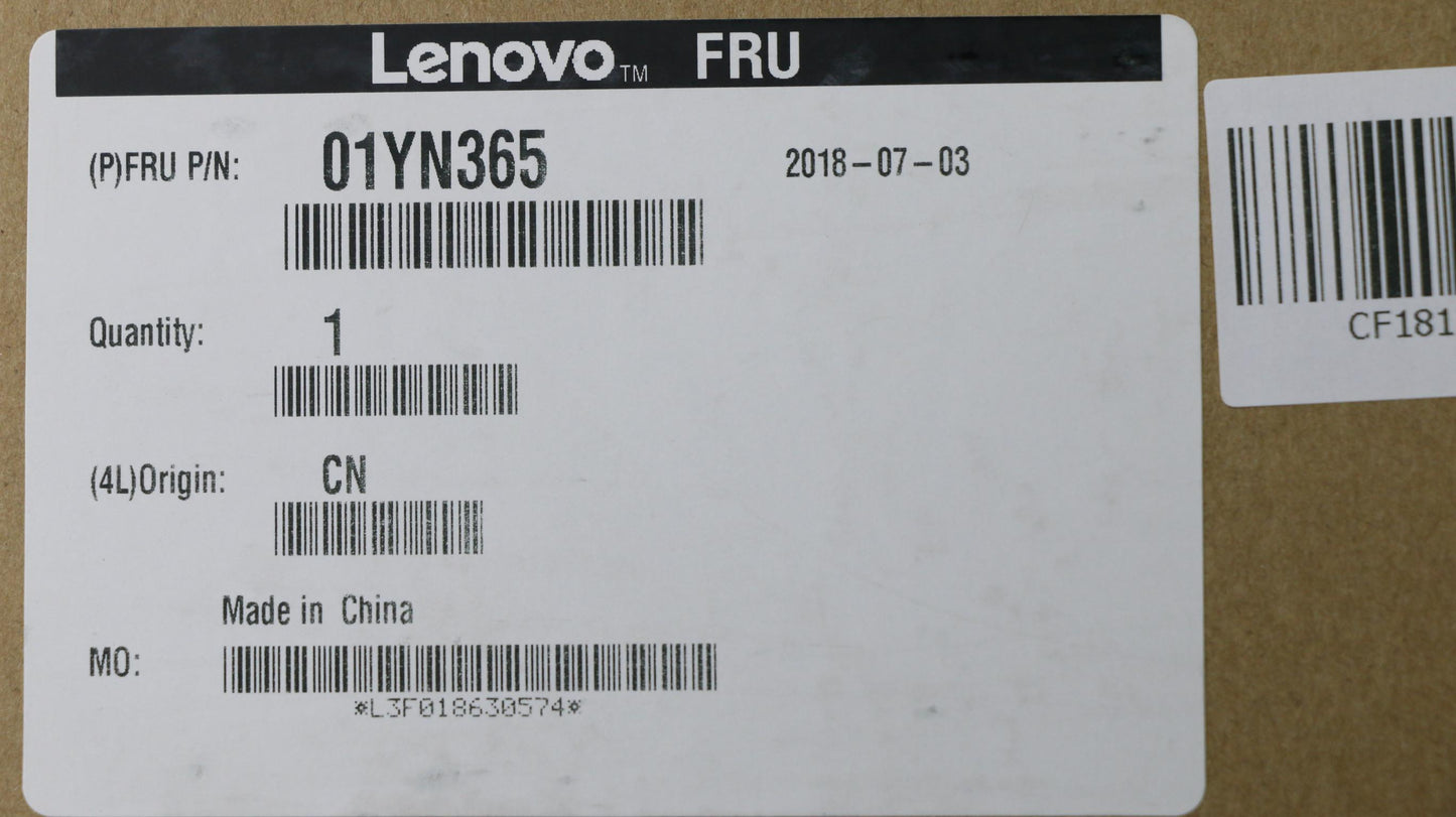 Lenovo 01YN365 Fru Como Flchy Kbbl Sv Se