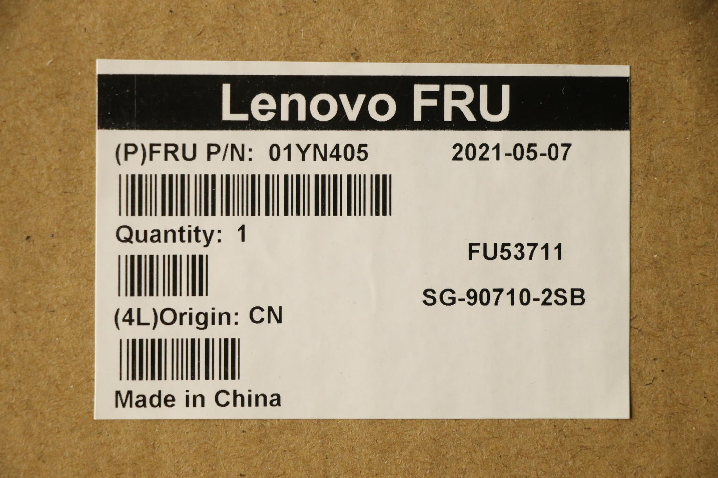 Lenovo 01YN405 Fru Como Fl Ltn Kb Sv Se