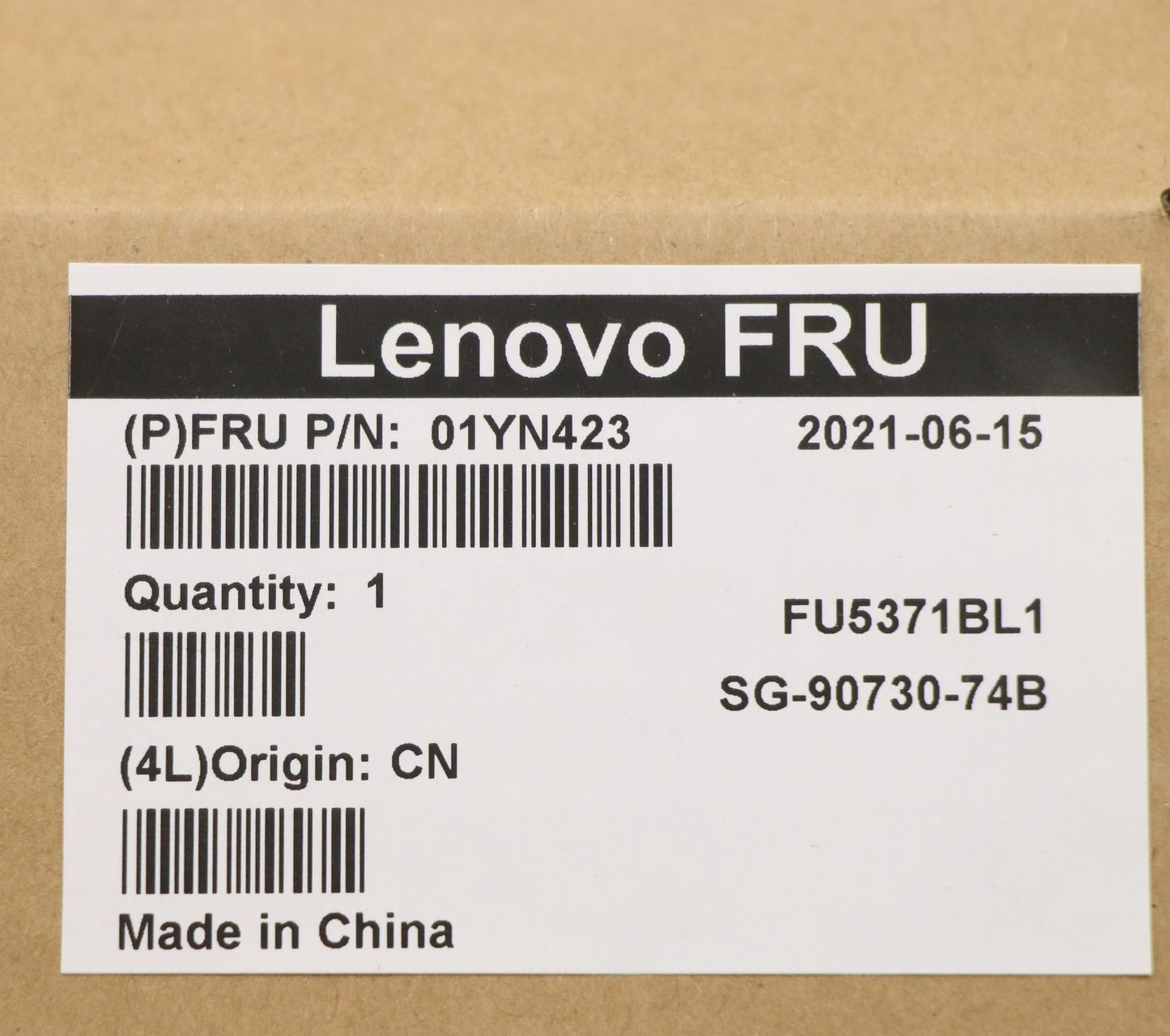 Lenovo 01YN423 Fru Como Fl Ltn Kbbl Sv Las