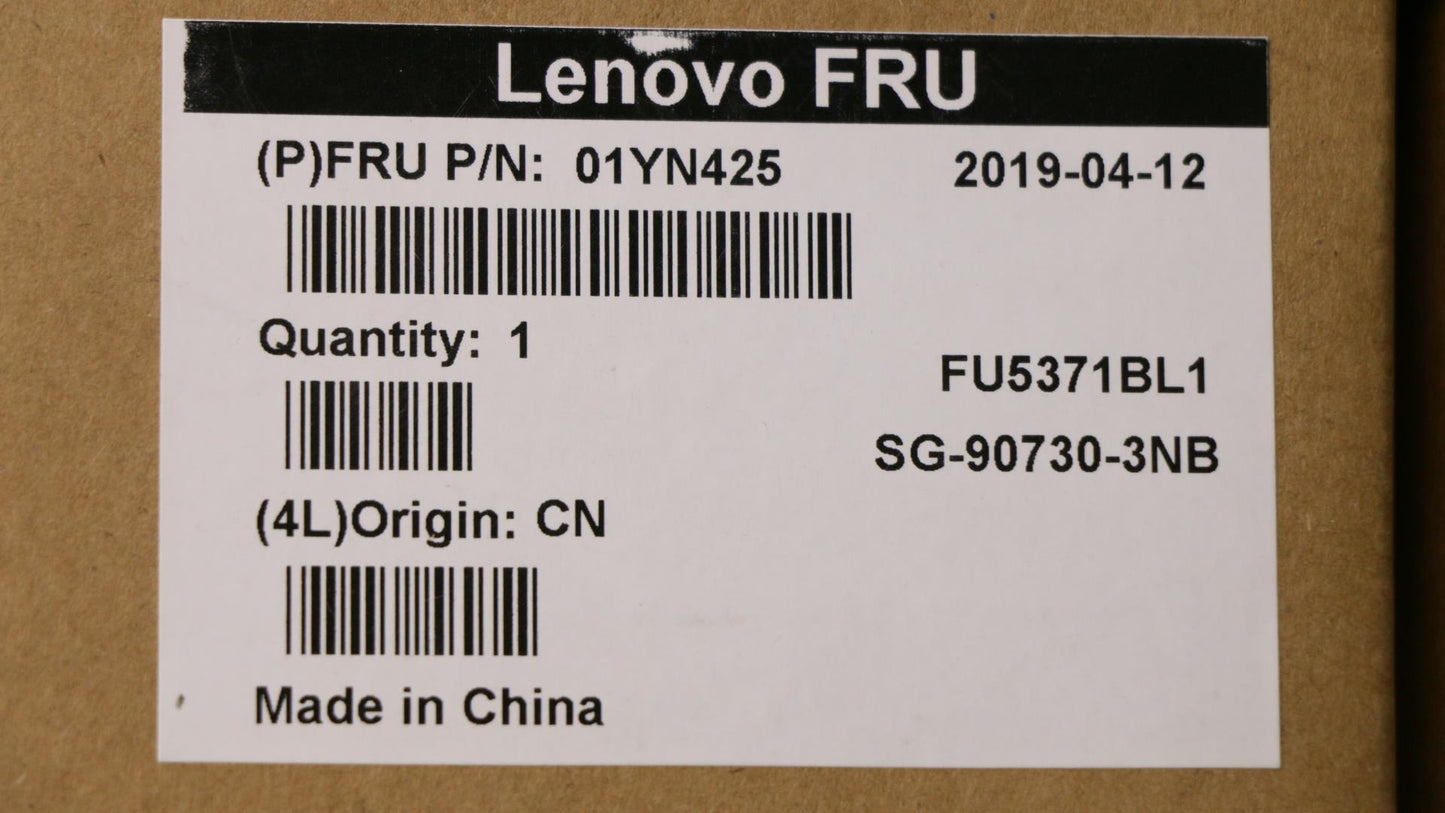 Lenovo 01YN425 Fru Como Fl Ltn Kbbl Sv Ara