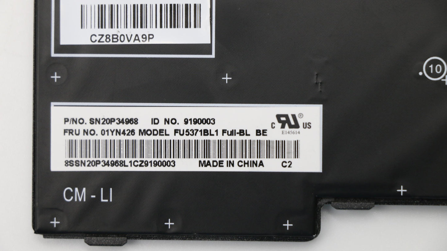 Lenovo 01YN426 Fru Como Fl Ltn Kbbl Sv Be