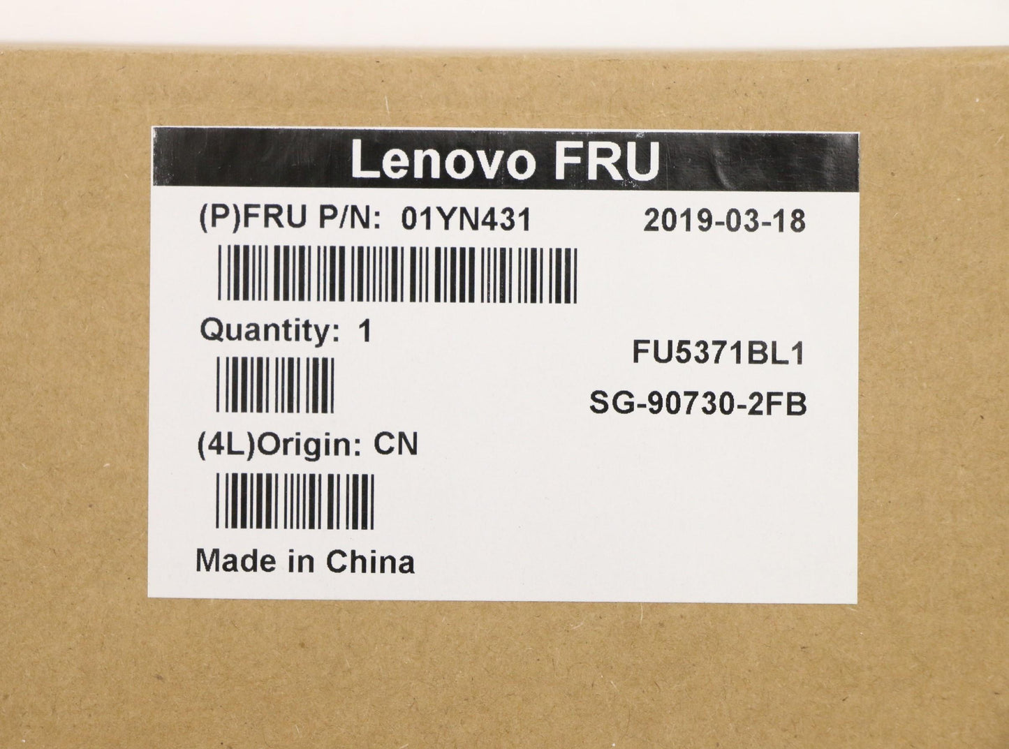 Lenovo 01YN431 Fru Como Fl Ltn Kbbl Sv Fr