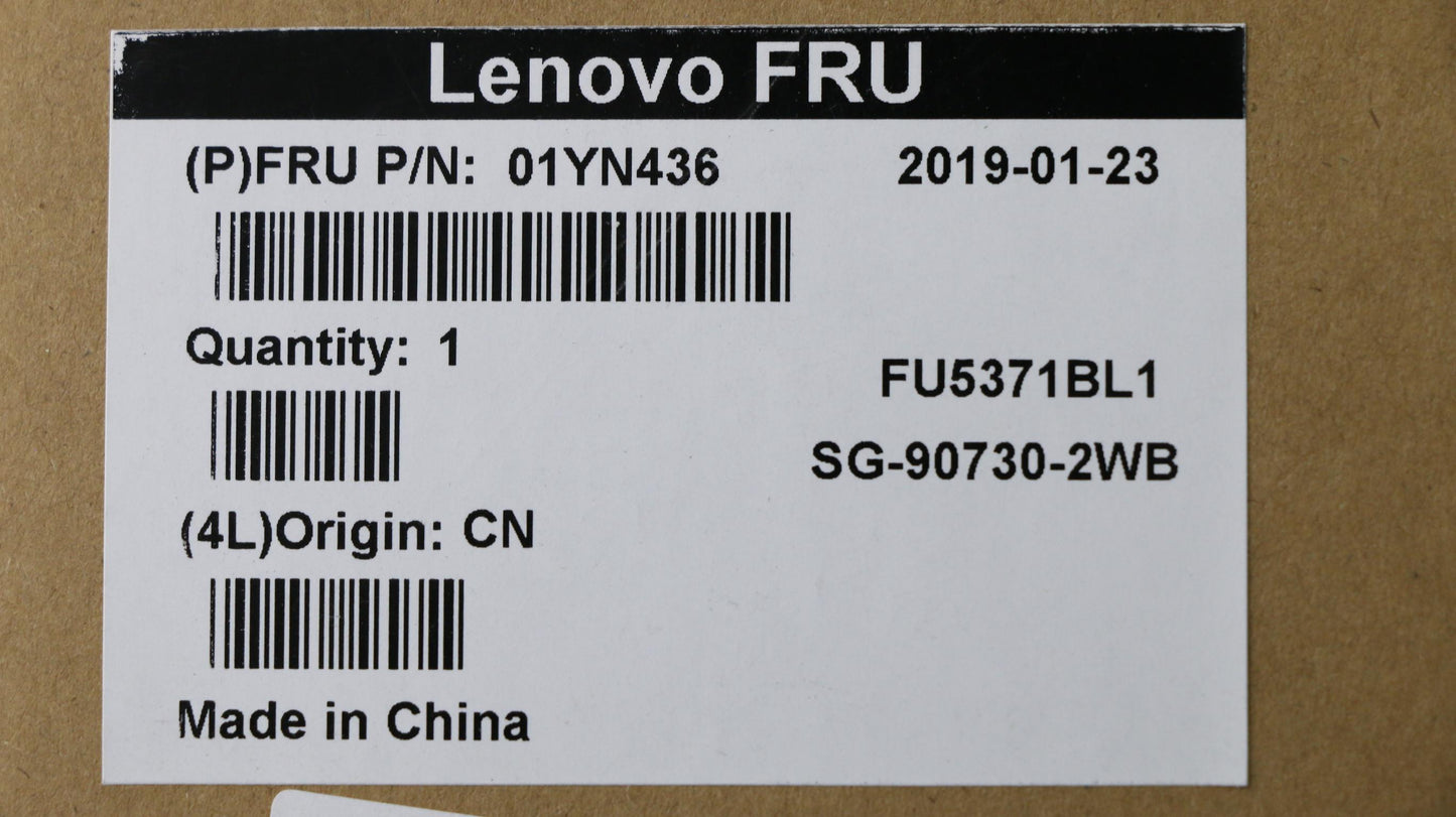 Lenovo 01YN436 Fru Como Fl Ltn Kbbl Sv Is