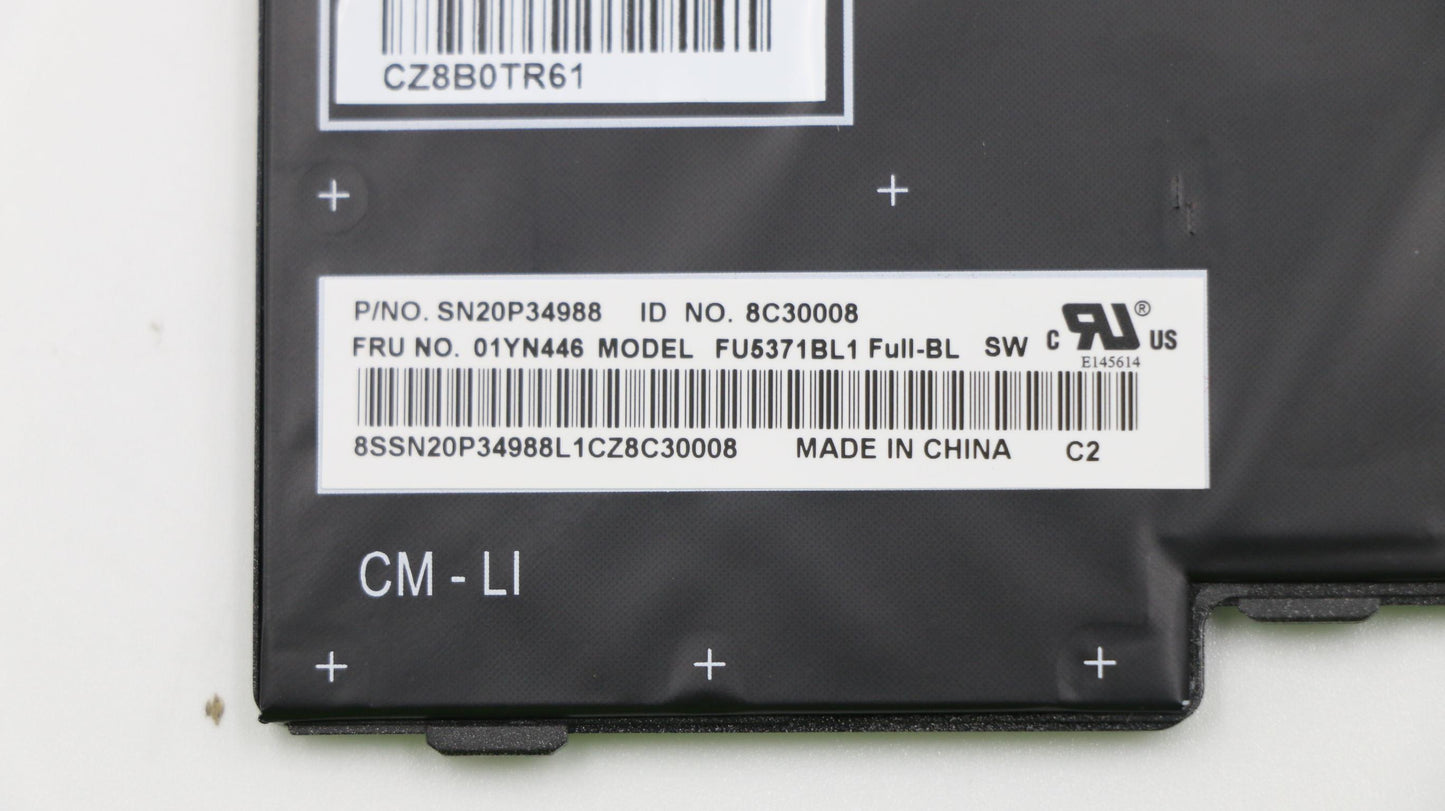 Lenovo 01YN446 Fru Como Fl Ltn Kbbl Sv Ch