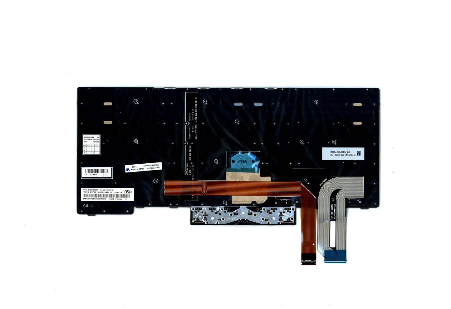 Lenovo 01YN447 Fru Como Fl Ltn Kbbl Sv Tr