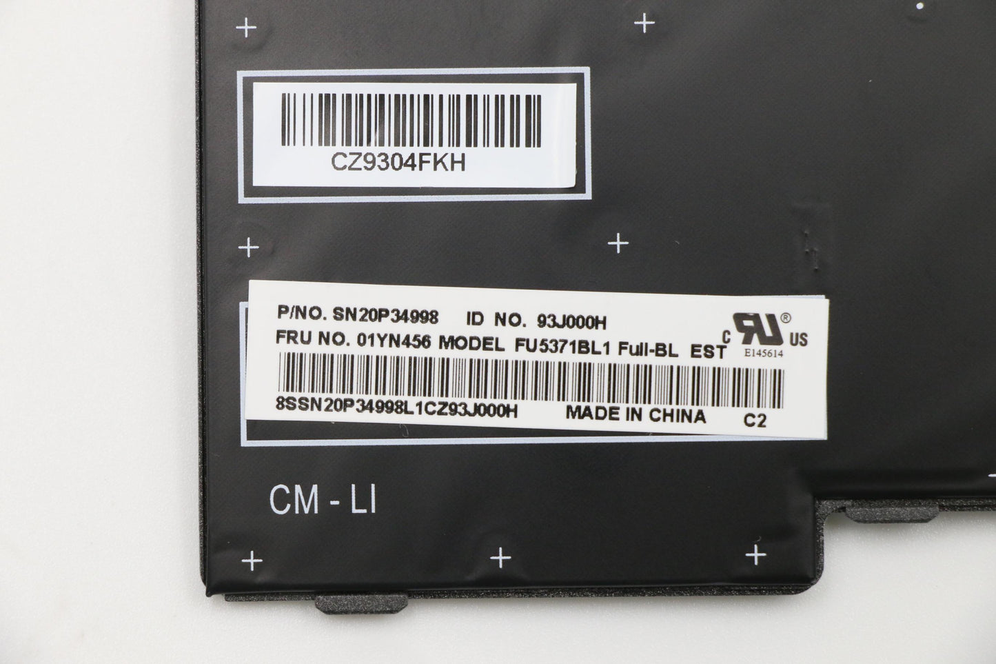 Lenovo 01YN456 Assembly Kb Wbutton Estltnsrbl