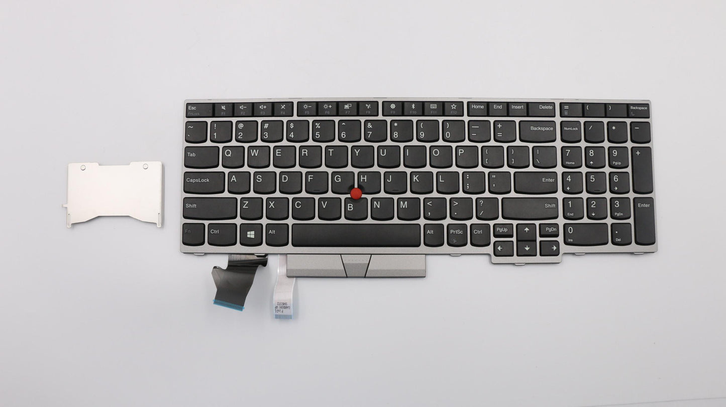 Lenovo (01YN700) Keyboard, Internal, USA English, Silver, with Number Pad