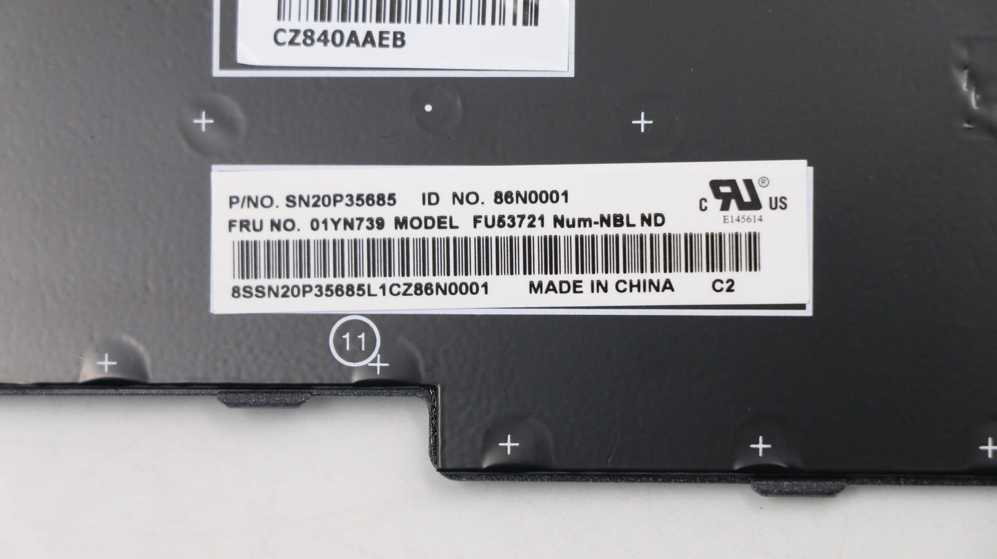 Lenovo 01YN739 Fru Como Nm Ltn Kb Sv Nrd