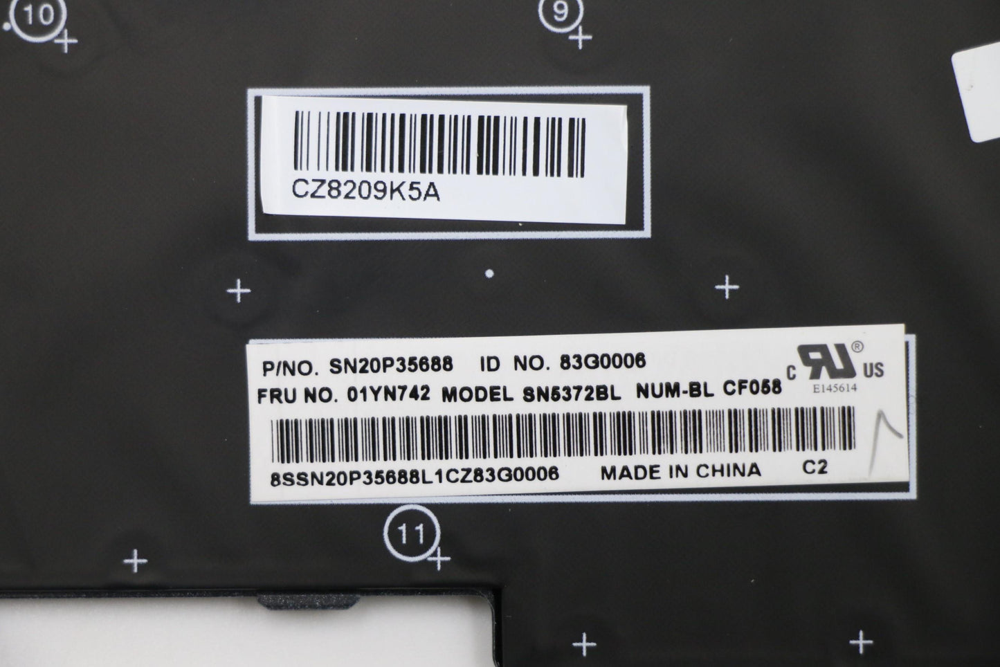 Lenovo 01YN742 Fru Como Nm Ltn Kbbl Sv Cfr