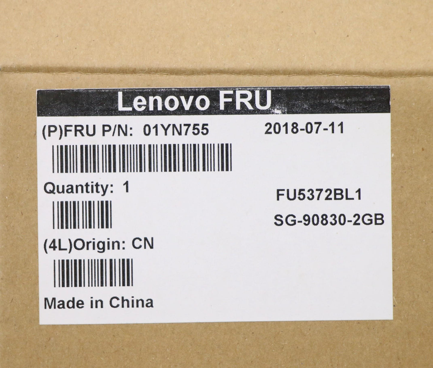 Lenovo 01YN755 Fru Como Nm Ltn Kbbl Sv Hu