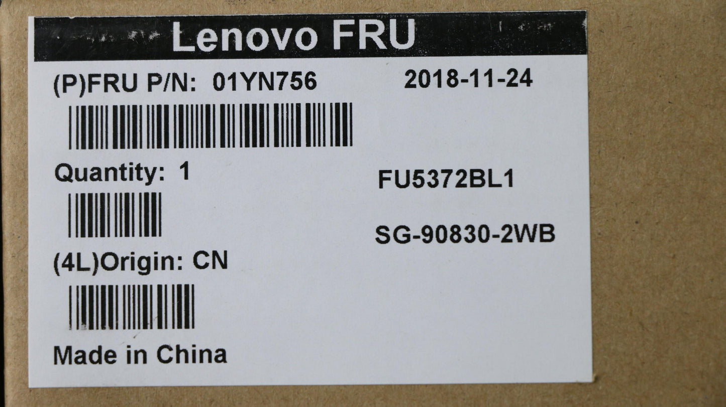 Lenovo 01YN756 Fru Como Nm Ltn Kbbl Sv Is