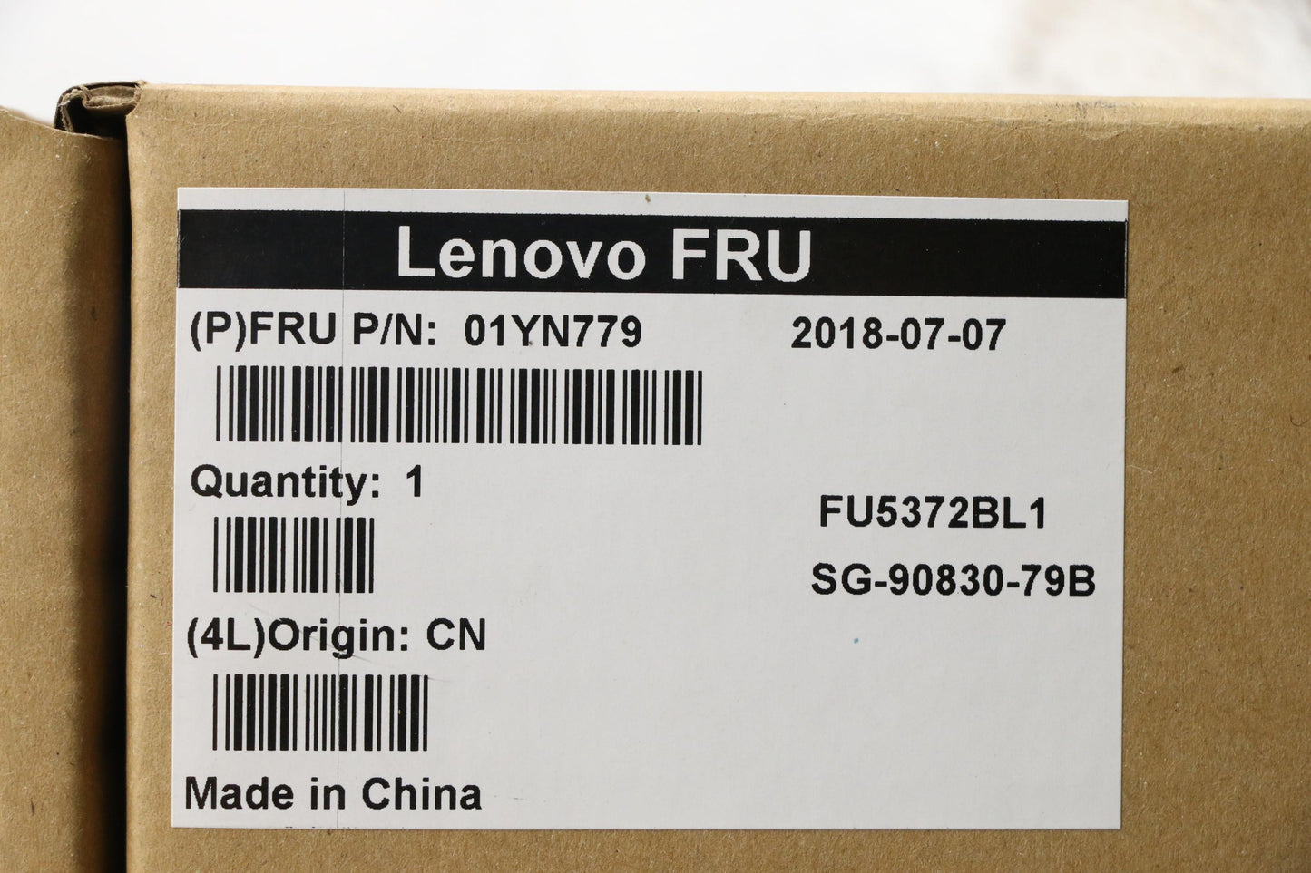 Lenovo 01YN779 Fru Como Nm Ltn Kbbl Sv Nrd