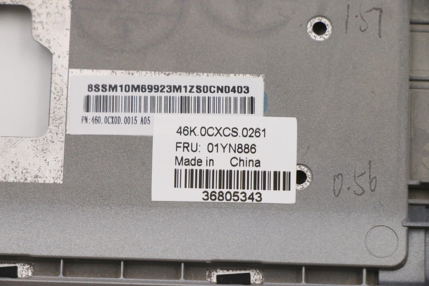 Lenovo 01YN886 Assembly Ccoverslvkbd Rucbldfn