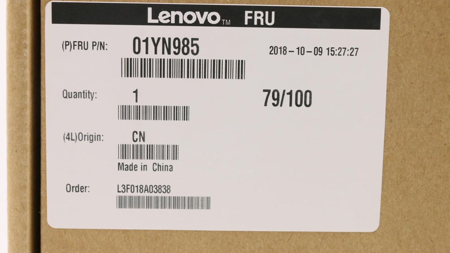 Lenovo 01YN985 Et481 Log Up Assembly Wo Fpr S