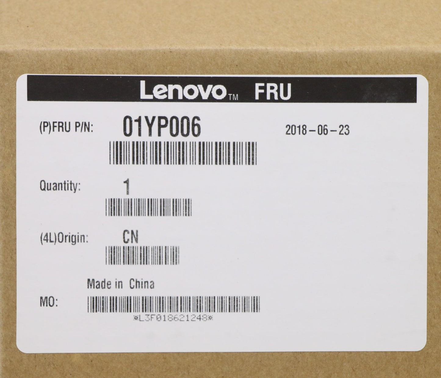 Lenovo 01YP006 Fru Como Skchykbbkbe