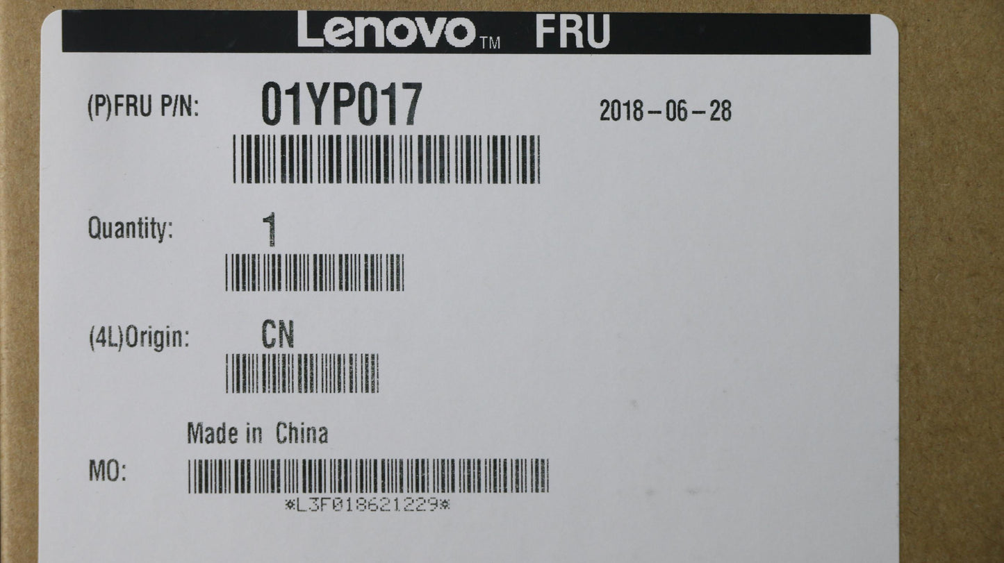 Lenovo 01YP017 Fru Como Skchykbbkit