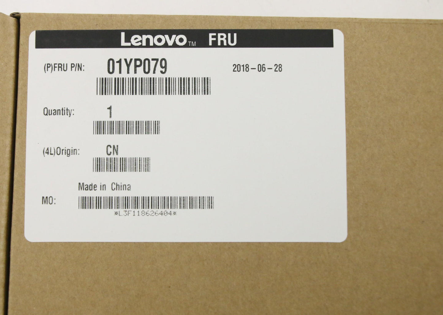 Lenovo 01YP079 Fru Como Skchykbblbknrd