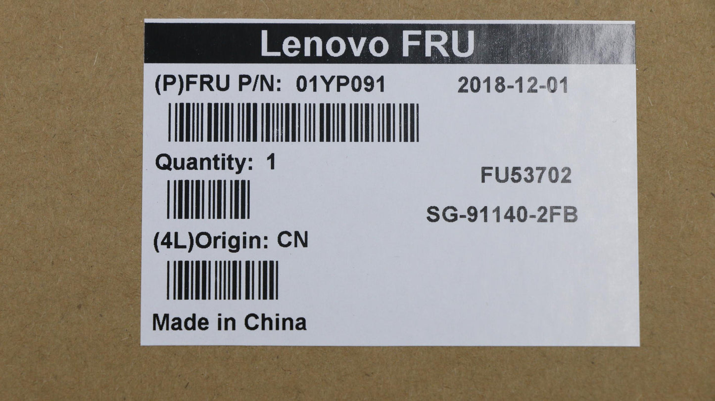 Lenovo 01YP091 Fru Como Skltnkbbkfr