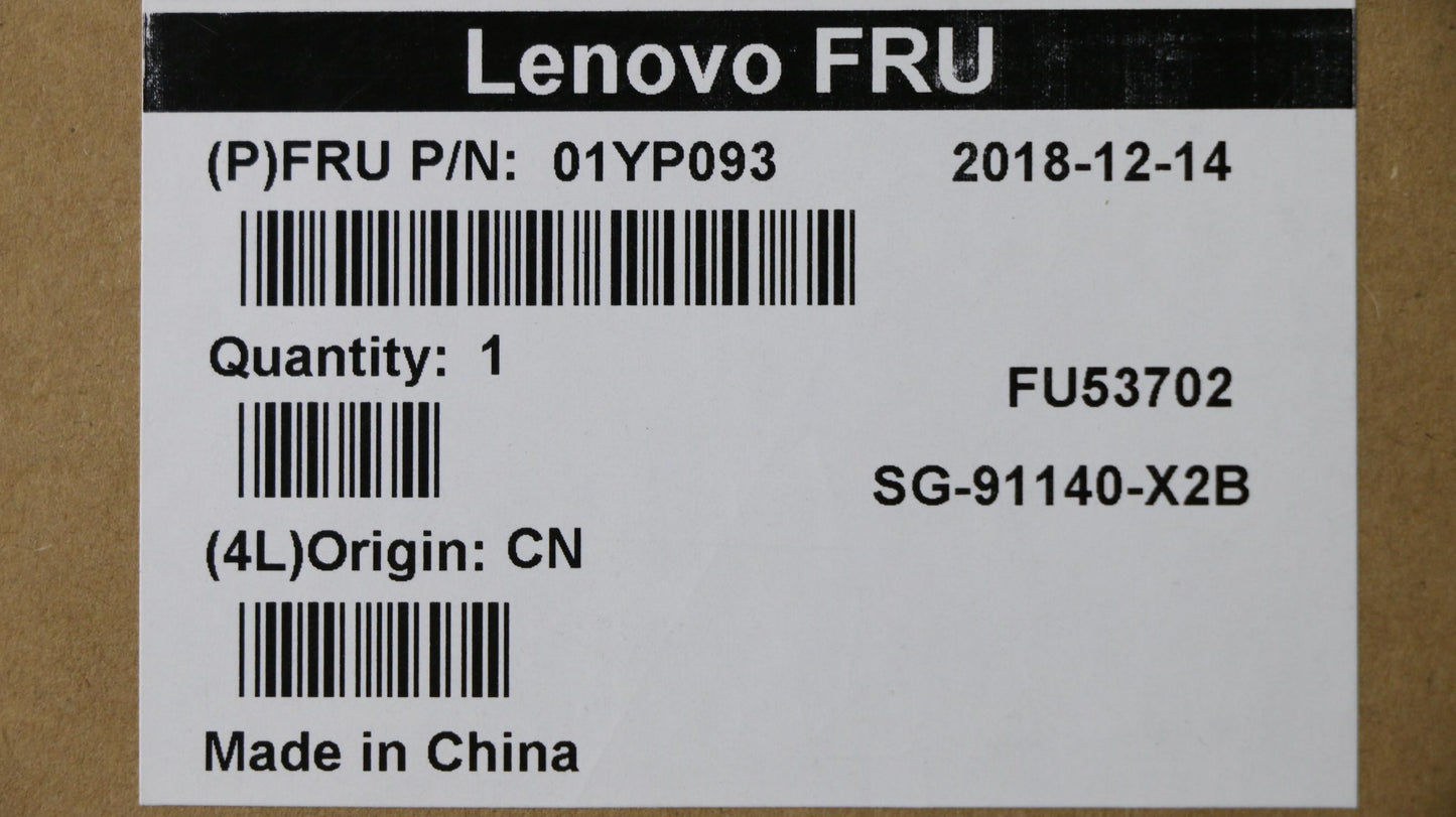 Lenovo 01YP093 Fru Como Skltnkbbkgr