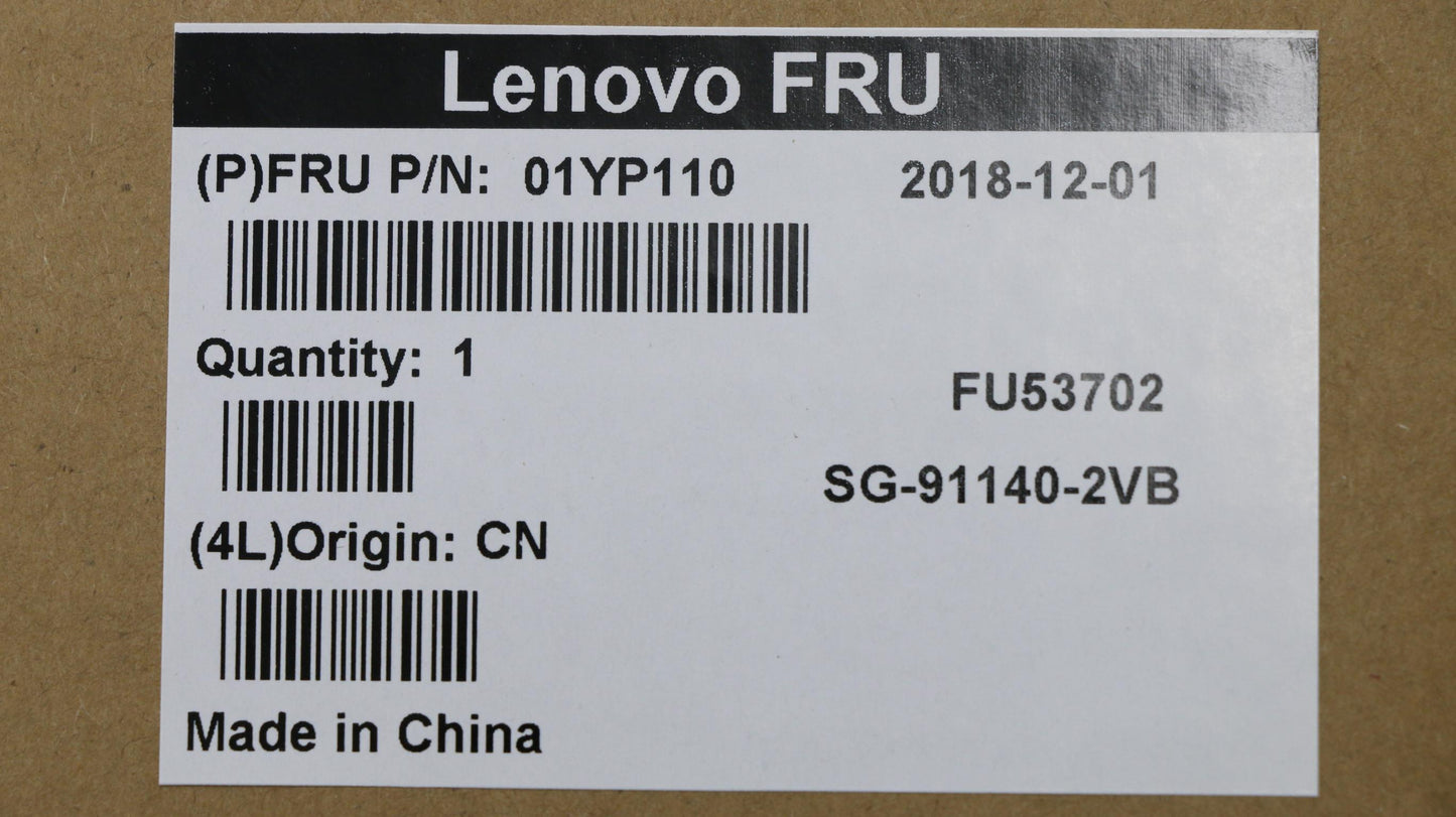 Lenovo 01YP110 Fru Como Skltnkbbkjp