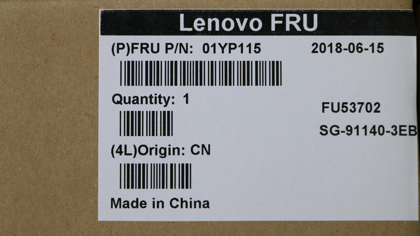 Lenovo 01YP115 Fru Como Skltnkbbkin