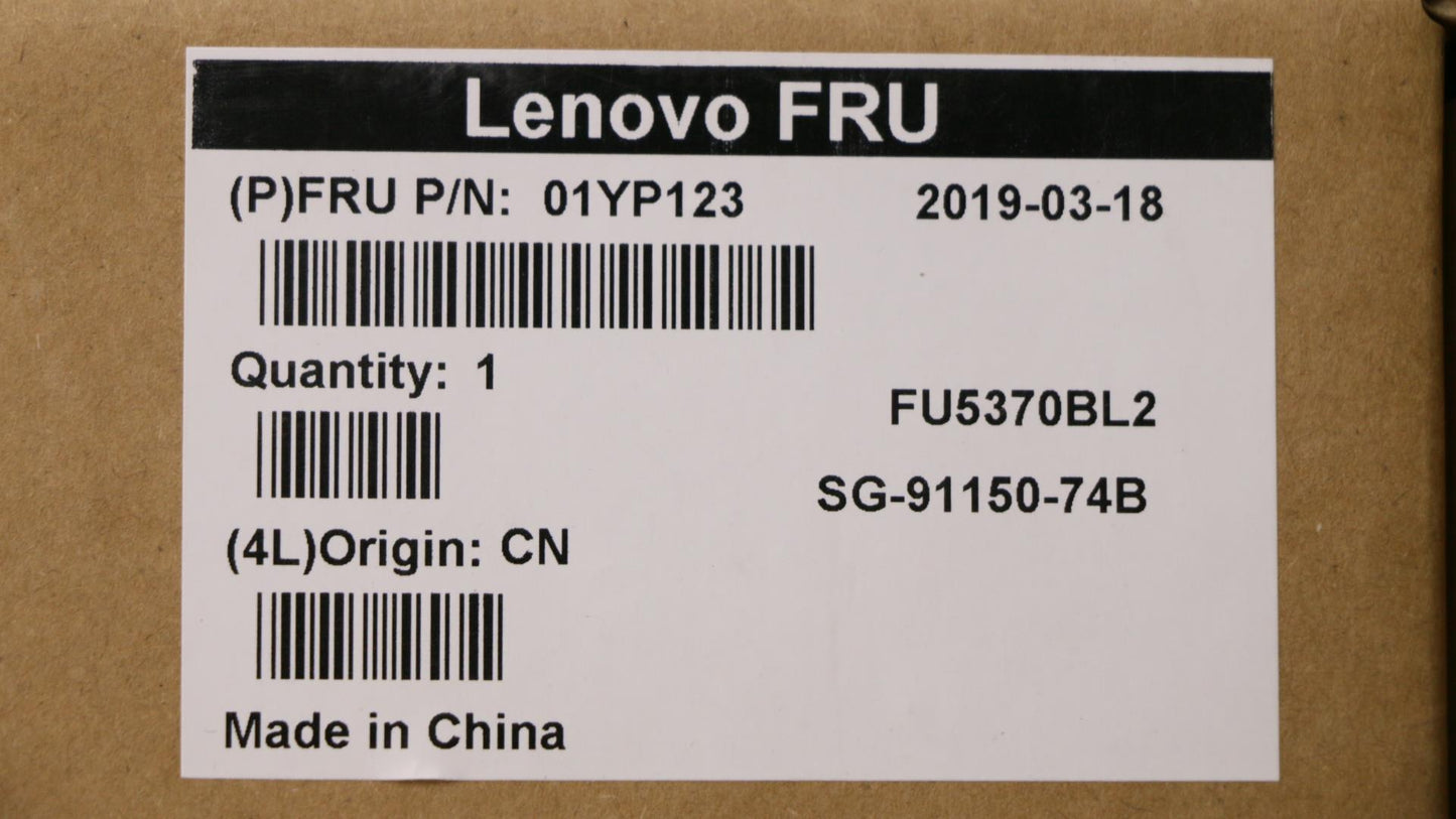 Lenovo 01YP123 Fru Como Skltnkbblbklas