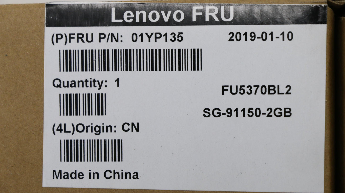 Lenovo 01YP135 Fru Como Skltnkbblbkhu