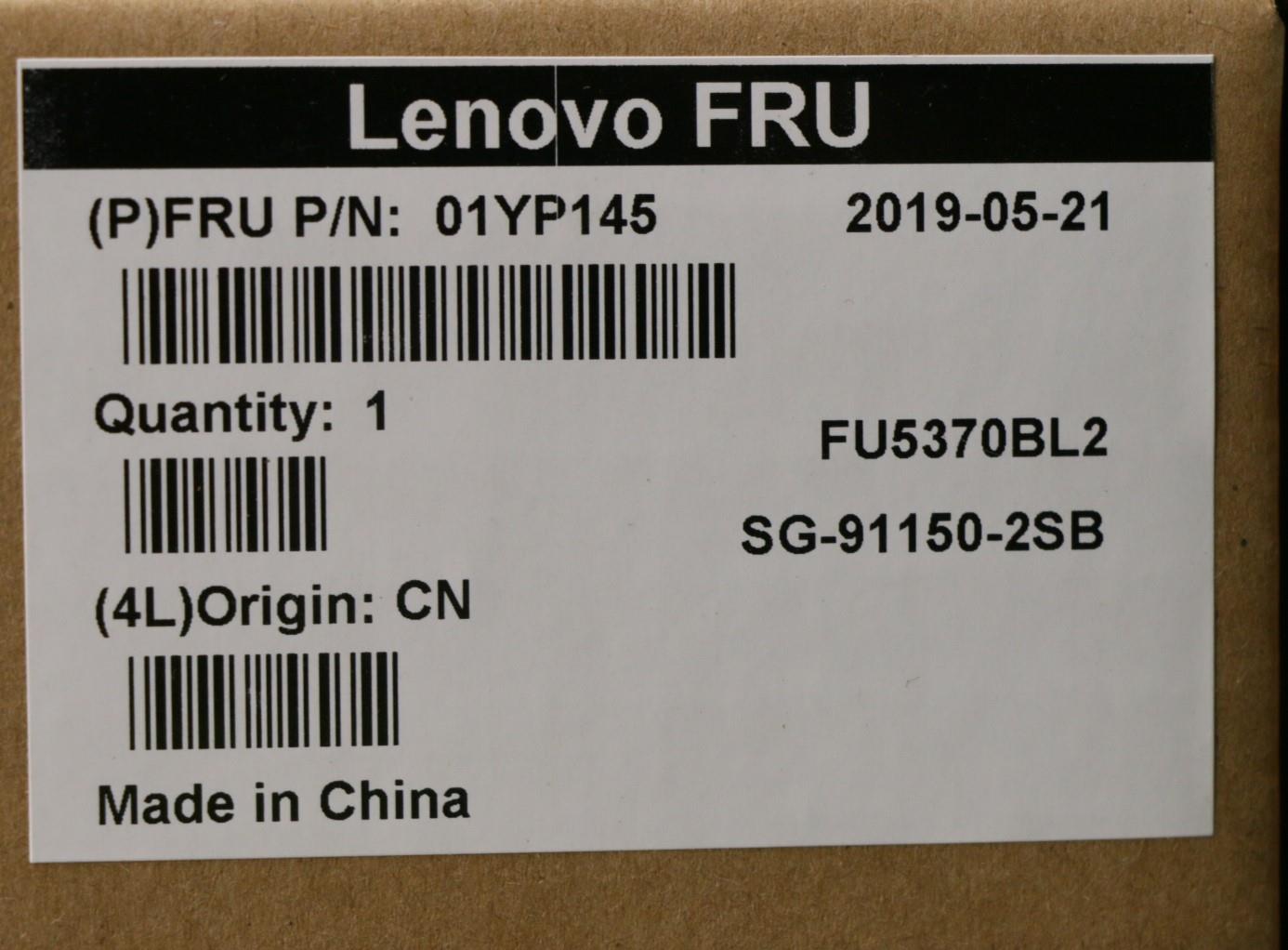 Lenovo 01YP145 Fru Como Skltnkbblbkse