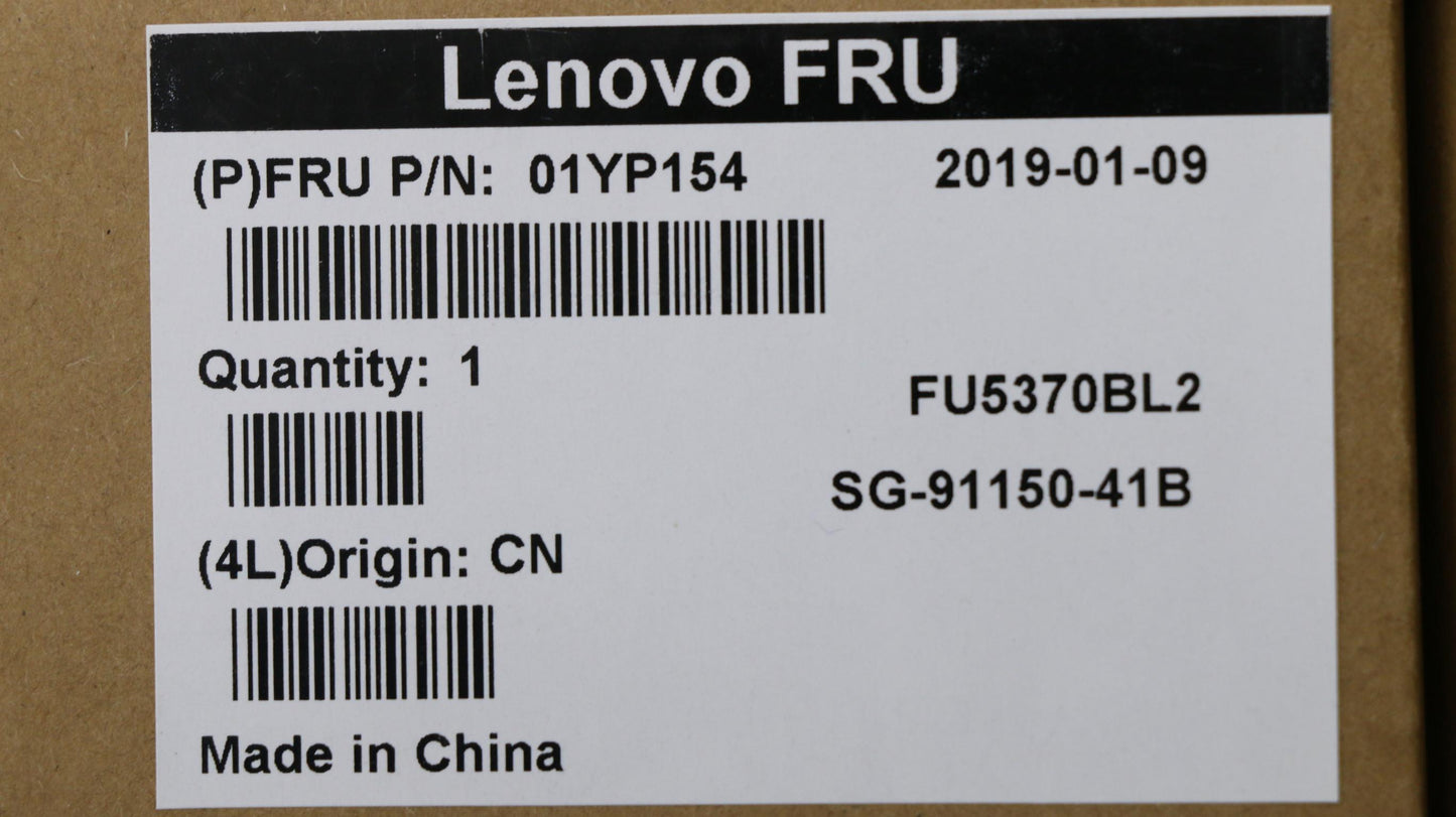 Lenovo 01YP154 Fru Como Skltnkbblbktuf