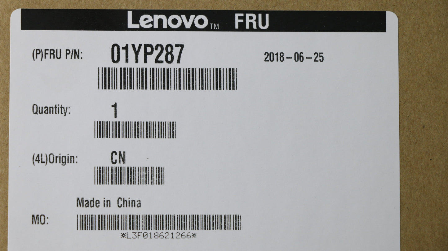 Lenovo 01YP287 Fru Como Fl Chy Kbbl Bk Bg