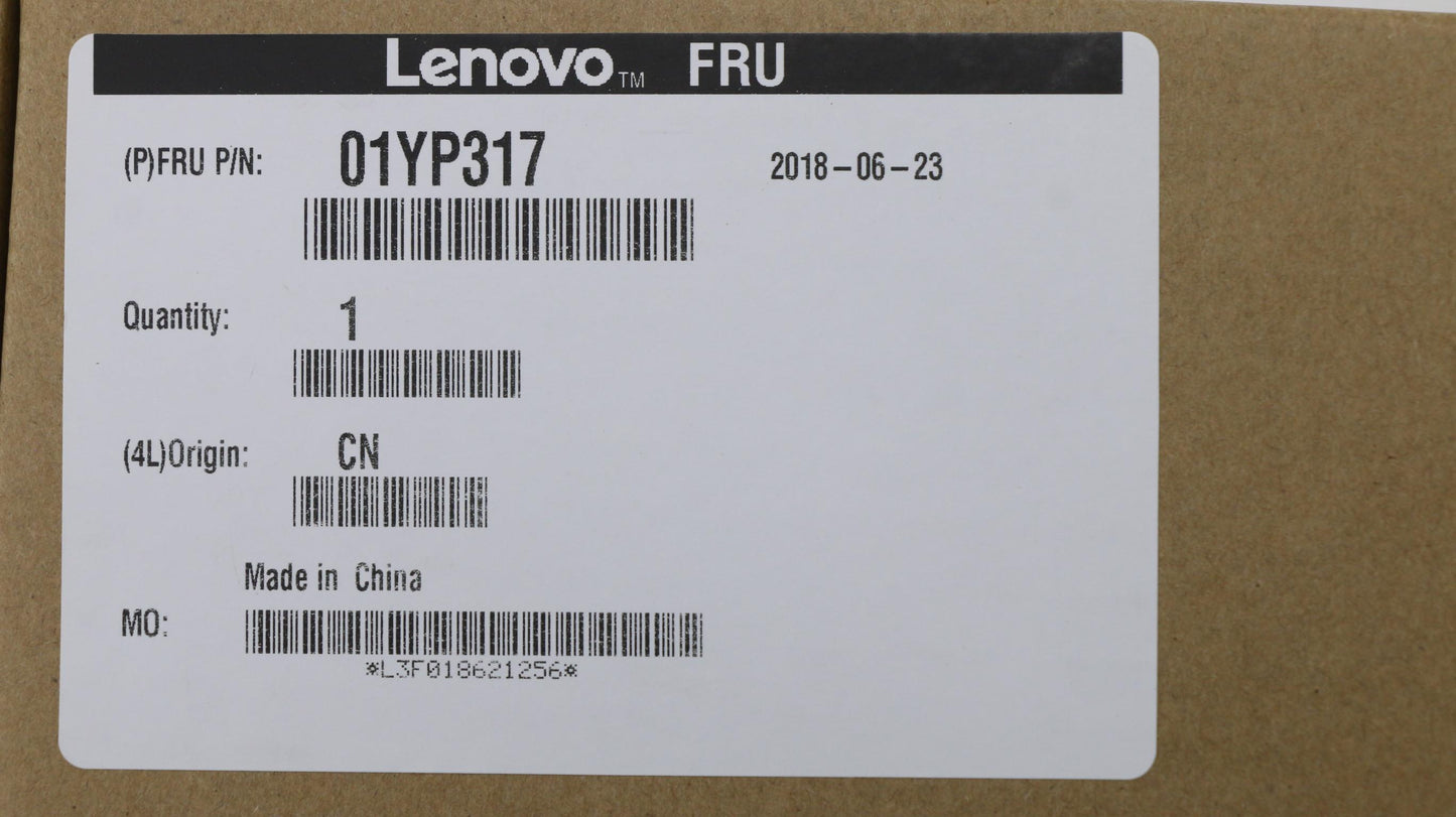 Lenovo 01YP317 Assembly Kb Wframebutton Bl Bk