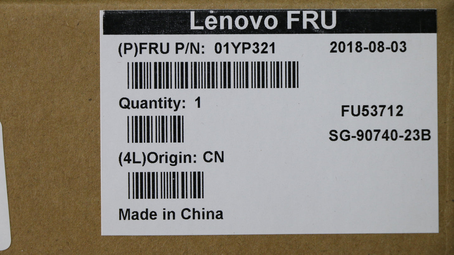 Lenovo 01YP321 Fru Como Fl Ltn Kb Bk Cfa